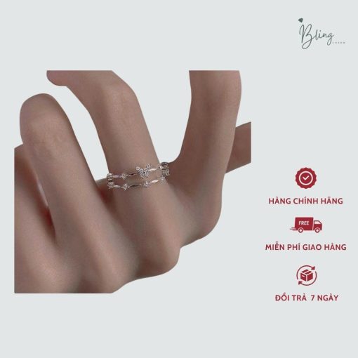 Nhẫn hình bướm phong cách mới lạ hàn quốc - Ảnh 6