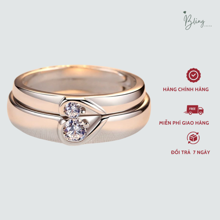Hướng dẫn tô nhẫn đôi cho tình nhân