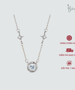 Vòng cổ đá tình yêu ngọt ngào, nhẹ nhàng kết nối cả một tình yêu cùng bling charm