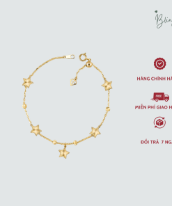 Vòng Tay Vàng Hoa Mai 5 Cánh – Thiết Kế Thanh Lịch, Nữ Tính