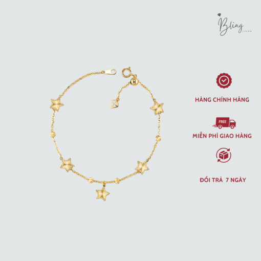 Vòng Tay charm hoa