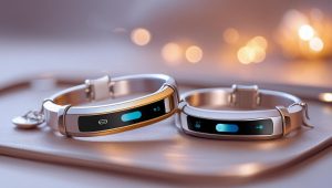 Vòng tay cảm ứng cho cặp đôi yêu xa kèm ứng dụng