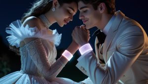 Vòng tay cảm ứng cho cặp đôi yêu xa phát sáng khi chạm