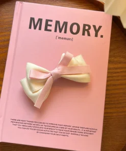 Kẹp Tóc Hình Nơ Phong Cách Hàn Quốc Xinh Xắn Cho Nữ Trắng