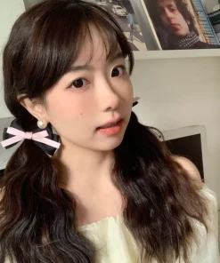 Kẹp Tóc Hình Nơ Phong Cách Hàn Quốc Xinh Xắn Cho Nữ