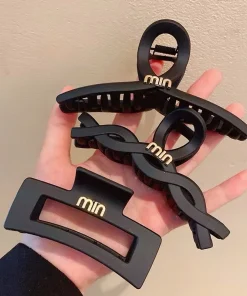 Combo 3 kẹp tóc càng cua phong cách Hàn đơn giản